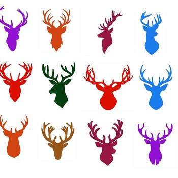 105 Deer head svg,cut files,silhouette clipart,vinyl files,vector digital,svg file,svg cut file,clipart svg,graphics clipart