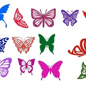 106 Butterfly svg,cut files,silhouette clipart,vinyl files,vector digital,svg file,svg cut file,clipart svg,graphics clipart