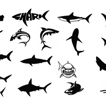 11 shark svg,cut files,silhouette clipart,vinyl files,vector digital,svg file,svg cut file,clipart svg,graphics clipart