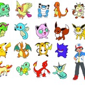 113 Pokemon svg,cut files,silhouette clipart,vinyl files,vector digital,svg file,svg cut file,clipart svg,graphics clipart