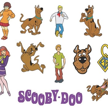 114 Scooby Doo svg,cut files,silhouette clipart,vinyl files,vector digital,svg file,svg cut file,clipart svg,graphics clipart