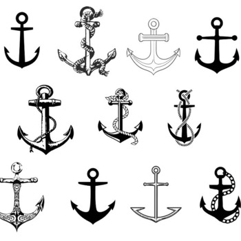 136 Anchor svg,cut files,silhouette clipart,vinyl files,vector digital,svg file,svg cut file,clipart svg,graphics clipart