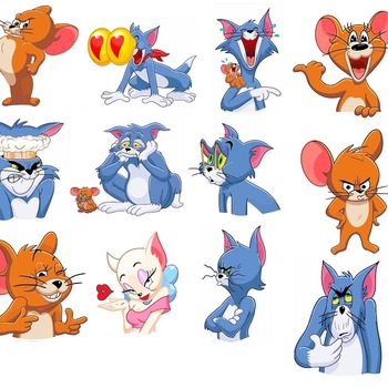 143 Tom and Jerry svg,cut files,silhouette clipart,vinyl files,vector digital,svg file,svg cut file,clipart svg,graphics clipart