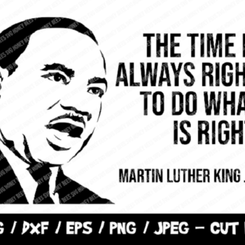 148 Martin Luther King SVG, BLM SVG Cut File, Mlk Quote Svg, No Justice No Peace Svg, Instant Download, File For Cricut & Silhouette, Png