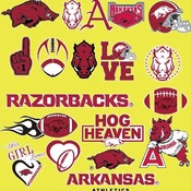 15 Arkansas Razorbacks Svg Dxf Eps Png, Cut File Pack , Download Files, Cricut, Cameo, Vinyl Machine Active