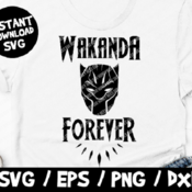 153 Wakanda Forever SVG Logo, Black Panther Vector, Black Panther Cricut, Black Panther Eps, Black Panther Vinyl, Black Panther Clip Art, Dx