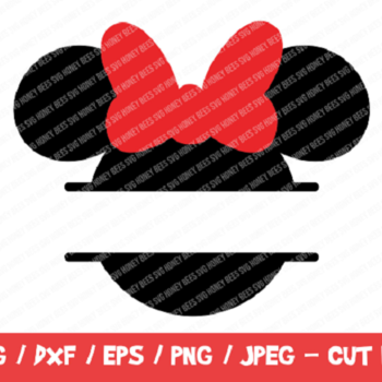 162 Minnie Monogram Svg, Minnie Mouse Head Shape Svg, Disney Monogram Frame Svg, Disney Baby Shirt Svg, Minnie Mouse Svg Set for Cricut