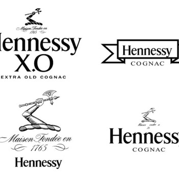 164 Hennessy xo label logo svg clip art black and white image drawing