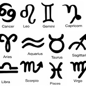 186 Zodiac cancer svg leo signs aries libra aquarius clip art bundle black and white image