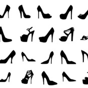 19 High Heel Pump svg Shoe women's platform clip art cut file image