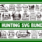 19 Hunting SVG Bundle, hunter svg, deer svg, deer hunting svg, antlers svg, size matters svg, gone hunting svg, svg designs, svg quotes, cri