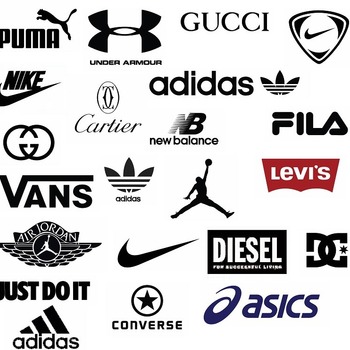 193 Brand Logo nike puma svg fila guchi adidas cartier black and white images clip art bundle