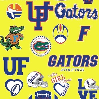 2 Florida Gators Svg Dxf Eps Png, Cut File Pack , Download Football Files, Cricut, Cameo, Vinyl Machine Active