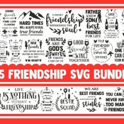 2 Friendship SVG Bundle, friends svg, friend svg, best friend svg, best friends svg, svg designs, svg quotes, besties svg, bestie svg, bff s