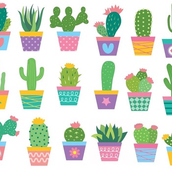 20 Colored Cactus svg,cut files,silhouette clipart,vinyl files,Vector Digital,svg file,svg cut file,clipart svg,graphics clipart