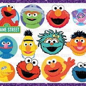 21 Sesame street svg, elmo svg, sesame street, cookie monster svg, elmo birthday svg, sesame svg, sesame cut file, sesame clipart