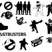 24 Ghostbusters svg,cut files,silhouette clipart,vinyl files,vector digital,svg file,svg cut file,clipart svg,graphics clipart