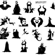 27 Maleficent svg,cut files,silhouette clipart,vinyl files,vector digital,svg file,svg cut file,clipart svg,graphics clipart