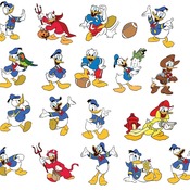 28 Donald Duck svg,cut files,silhouette clipart,vinyl files,Vector Digital,svg file,svg cut file,clipart svg,graphics clipart