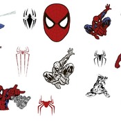 30 Spiderman svg,cut files,silhouette clipart,vinyl files,vector digital,svg file,svg cut file,clipart svg,graphics clipart