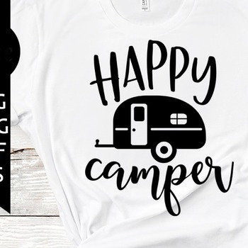 31 Happy camper svg , camping svg, summer svg, instant download, silhouette cameo, shirt design, happy svg, vector files