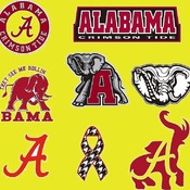 33 Alabama Crimson Tide Svg Dxf Eps Png Cut File Pack , Download Football Files, Cricut, Cameo, Vinyl Machine Active