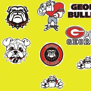 35 Georgia Bulldogs Svg Dxf Eps Png, Cut File Pack , Download Football Files, Cricut, Cameo, Vinyl Machine Active