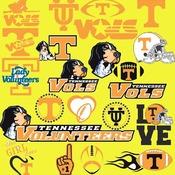 4 Tennessee Volunteers svg Dxf Eps Png, Cut File Pack , Download Football Files, Cricut, Cameo, Vinyl Machine Active