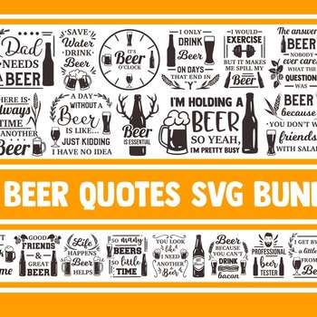 45 Beer SVG Bundle, alcohol svg, drinking svg, dad svg, beer mug svg, svg designs, svg files, funny quotes svg, beer stein svg, man svg, cri