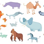 47 Jungle Animals svg,cut files,silhouette clipart,vinyl files,Vector Digital,svg file,svg cut file,clipart svg,graphics clipart