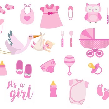 5 Baby Girl svg,cut files,silhouette clipart,vinyl files,Vector Digital,svg file,svg cut file,clipart svg,graphics clipart