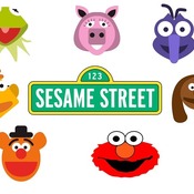 50 Sesame Street svg,cut files,silhouette clipart,vinyl files,vector digital,svg file,svg cut file,clipart svg,graphics clipart