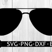 52 Aviator sunglasses svg, sunglasses svg, aviators svg, instant download, silhouette cameo, shirt design, vector files, png dxf