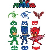 52 PJ Masks svg,cut files,silhouette clipart,vinyl files,vector digital,svg file,svg cut file,clipart svg,graphics clipart