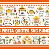 55 Cinco de Mayo SVG Bundle, fiesta svg, sombrero svg, maracas svg, margarita svg, tacos svg, svg designs, svg quotes, svg sayings, tequila