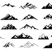 56 mountain svg,cut files,silhouette clipart,vinyl files,vector digital,svg file,svg cut file,clipart svg,graphics clipart