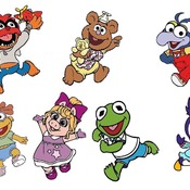 59 Muppet babies svg,cut files,silhouette clipart,vinyl files,vector digital,svg file,svg cut file,clipart svg,graphics clipart