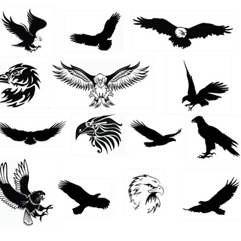 60 Eagle american svg mexican bald harley davidson war flying black and white clip art image