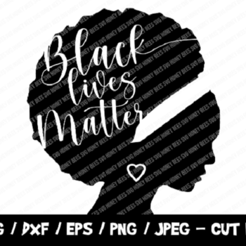 64 Black Lives Matter SVG, BLM SVG Cut File, Raised Fist Svg, Stand Against Racism, Instant Download, File For Cricut & Silhouette, Png