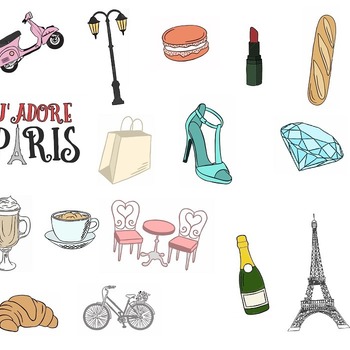 64 Paris svg,cut files,silhouette clipart,vinyl files,vector digital,svg file,svg cut file,clipart svg,graphics clipart