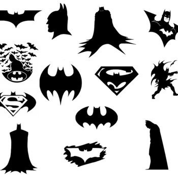 66 Batman svg,cut files,silhouette clipart,vinyl files,vector digital,svg file,svg cut file,clipart svg,graphics clipart