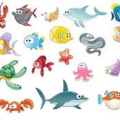 69 Sea Animal 2 svg,cut files,silhouette clipart,vinyl files,Vector Digital,svg file,svg cut file,clipart svg,graphics clipart