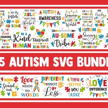 7 Autism SVG Bundle, autism awareness svg, autism mom svg, puzzle svg, baby svg, puzzle piece svg, svg designs, autistic svg, be kind svg, p