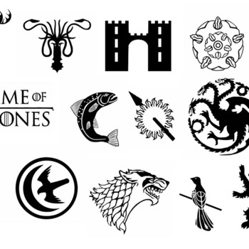 70 Game of thrones svg,cut files,silhouette clipart,vinyl files,vector digital,svg file,svg cut file,clipart svg,graphics clipart