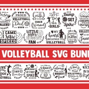 71 Volleyball SVG Bundle, volleyball mom svg, volleyball player svg, volleyball team svg, game day svg, svg designs, svg quotes, svg sayings