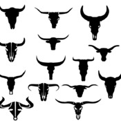 72 Bull skull svg,cut files,silhouette clipart,vinyl files,vector digital,svg file,svg cut file,clipart svg,graphics clipart