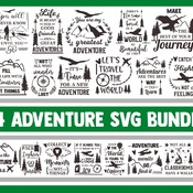 78 Adventure SVG Bundle, Camping svg, svg designs, adventure awaits svg, travel svg, inspirational svg quotes, airplane svg, svg files, cric