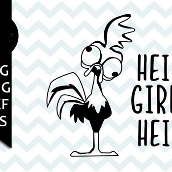 78 Hei girl hei svg, hei hei svg, moana svg, instant download, rooster svg, disney svg, hei hei shirt, funny svg, vector file, png, dxf