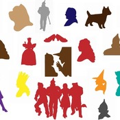 78 Wizard of Oz svg,cut files,silhouette clipart,vinyl files,vector digital,svg file,svg cut file,clipart svg,graphics clipart