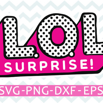 79 Lol surprise logo svg, instant download, lol surprise svg, silhouette, vector, svg cutting files, logo svg, cut design, dxf, png